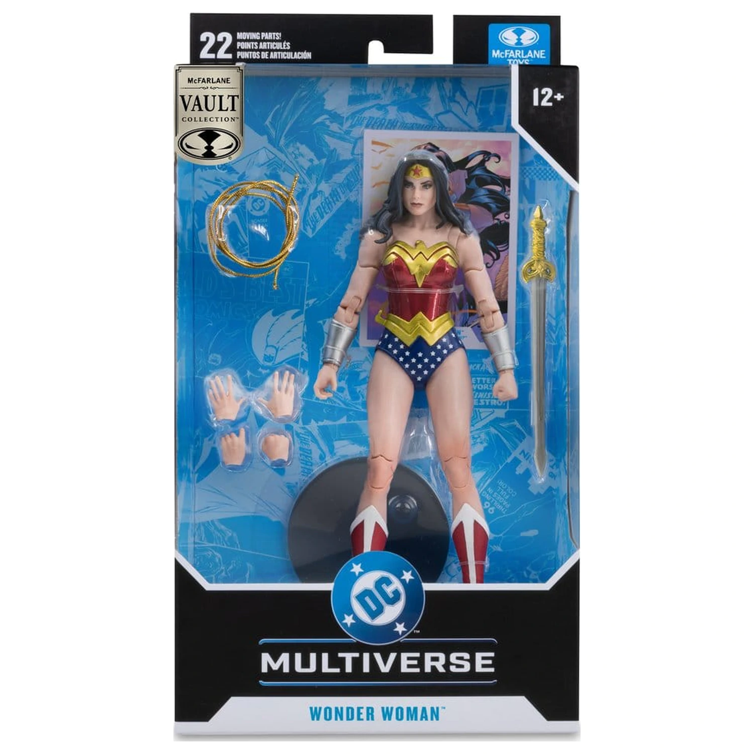 Figurină de acțiune DC Multiverse McFarlane Vault Collection Wonder Woman (Classic) 18 cm poza produsului
