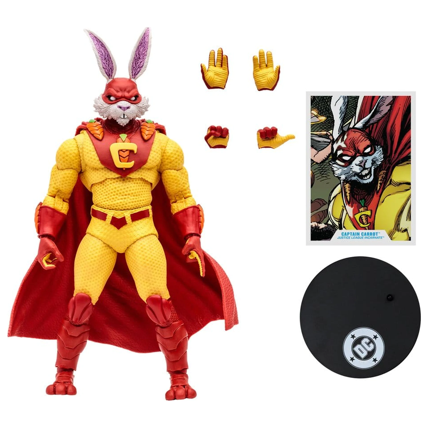 DC Multiverse McFarlane Vault Collection Figurina de acțiune Captain Carrot (Justice League Incarnate) 18 cm poza produsului