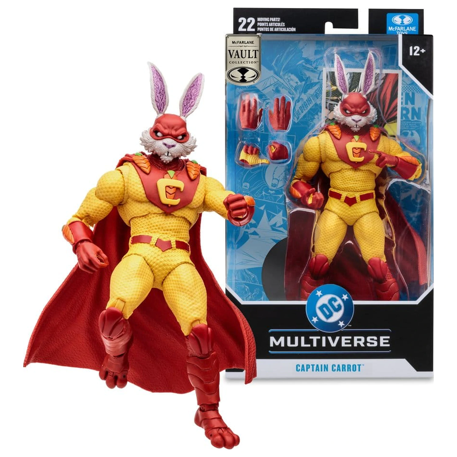 DC Multiverse McFarlane Vault Collection Figurina de acțiune Captain Carrot (Justice League Incarnate) 18 cm poza produsului