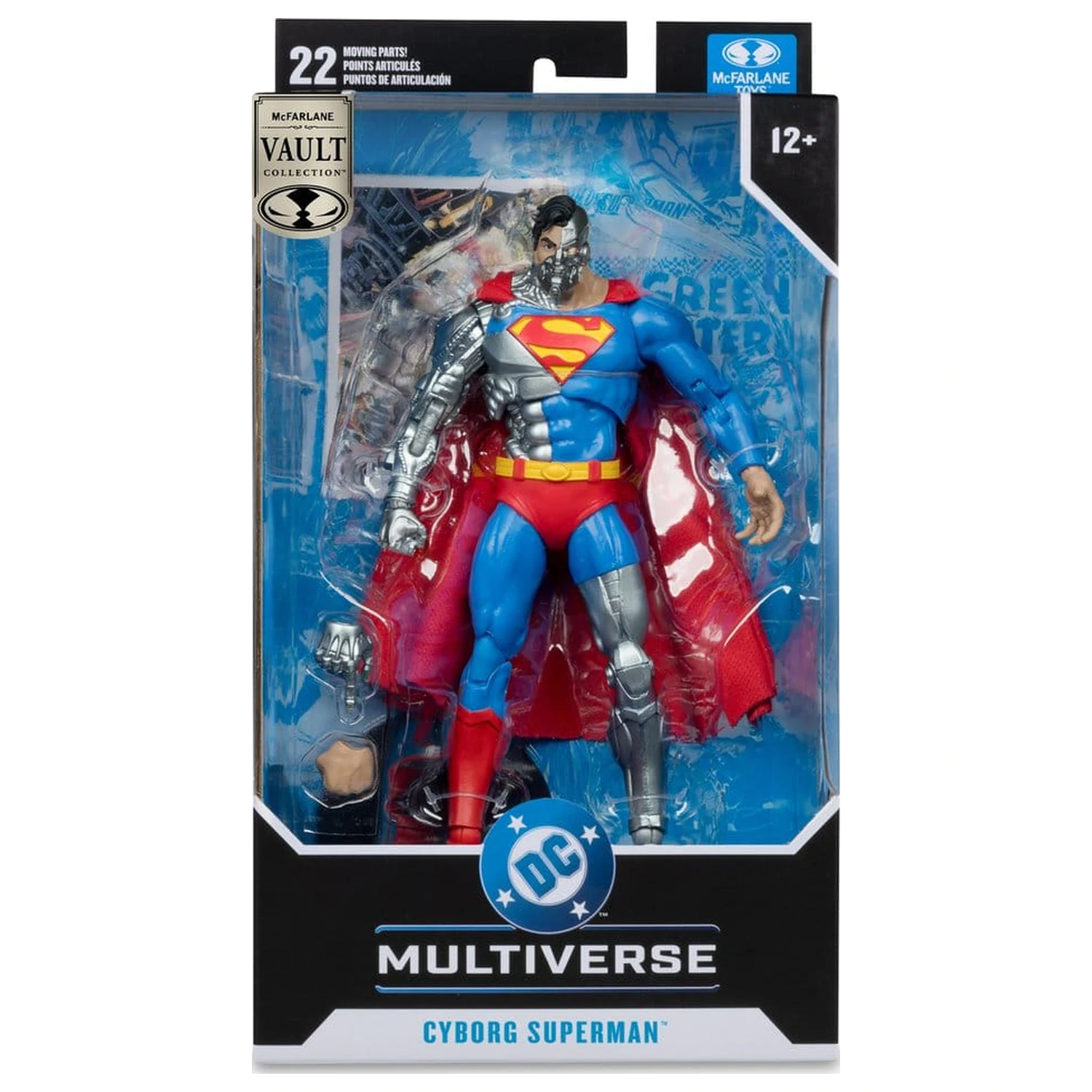DC Multiverse McFarlane Vault Collection Figurina de actiune Cyborg Superman (Revenge of the Green Lanterns) 18 cm poza produsului
