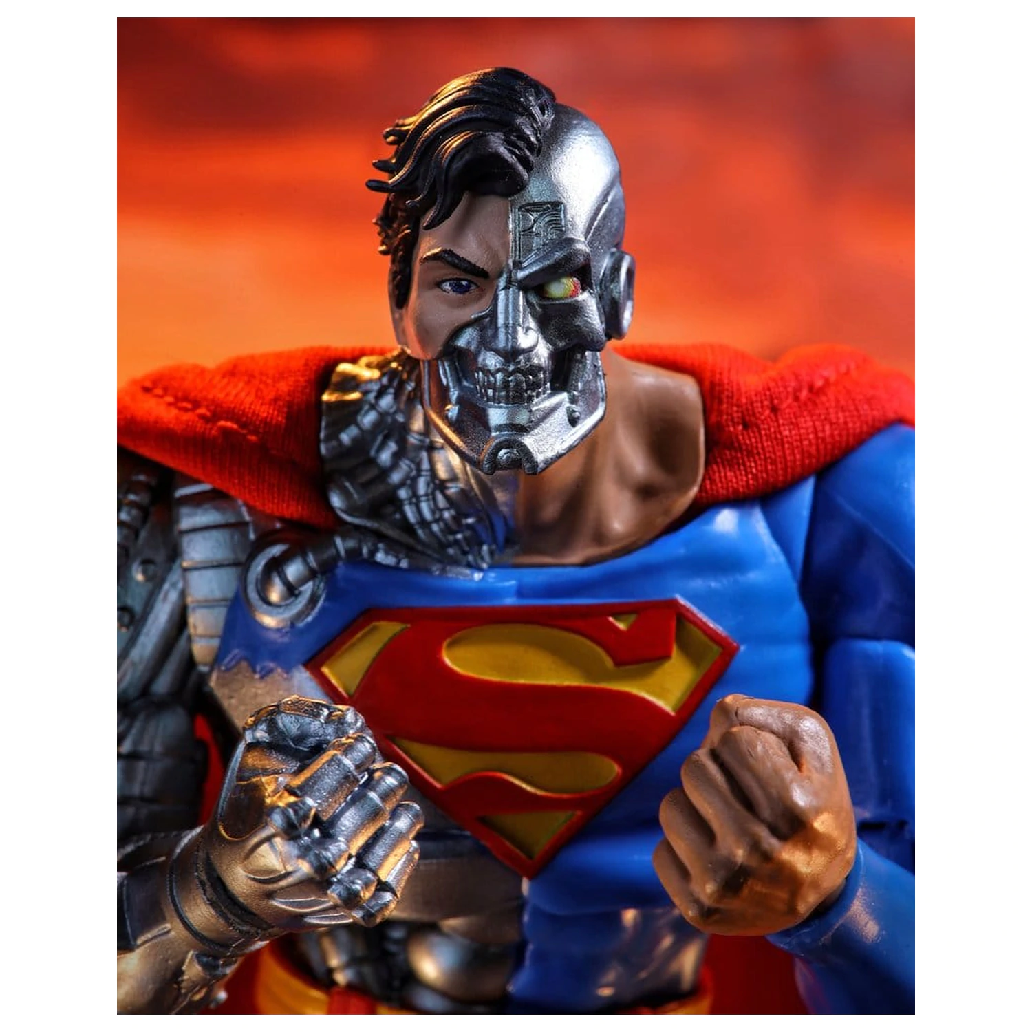 DC Multiverse McFarlane Vault Collection Figurina de actiune Cyborg Superman (Revenge of the Green Lanterns) 18 cm poza produsului