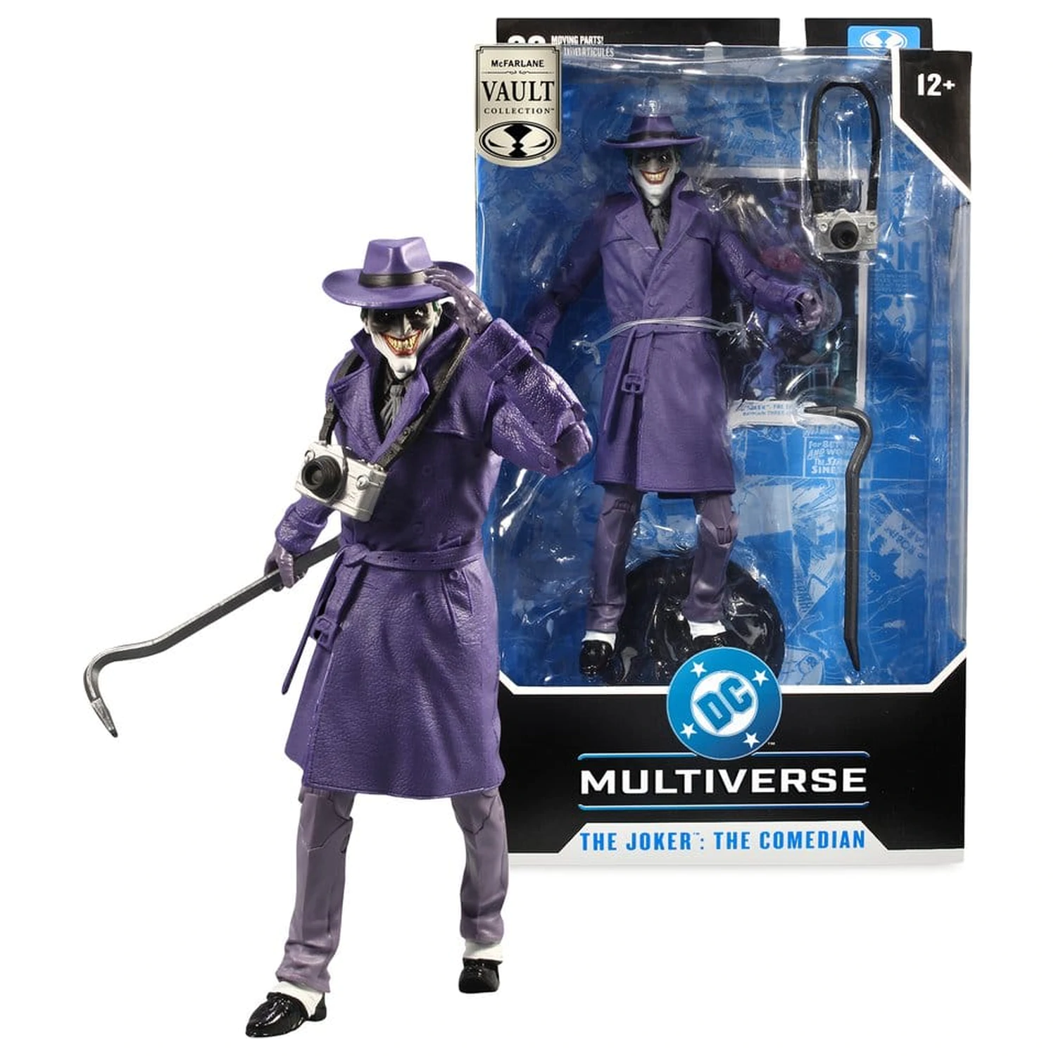 DC Multiverse McFarlane Vault Collection Figurina de acțiune The Joker (The Comedian) (Batman: Three Jokers) 18 cm poza produsului
