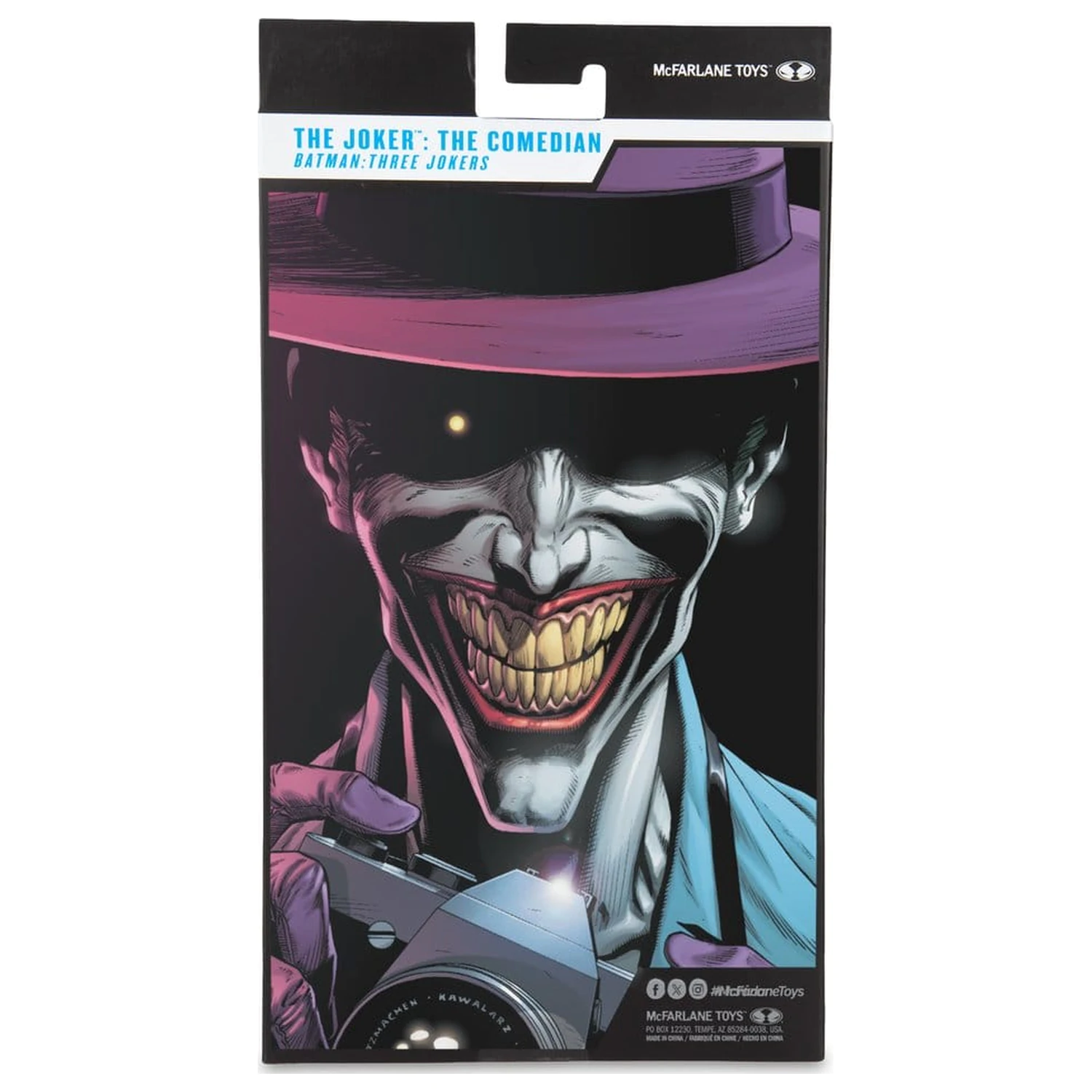 DC Multiverse McFarlane Vault Collection Figurina de acțiune The Joker (The Comedian) (Batman: Three Jokers) 18 cm poza produsului
