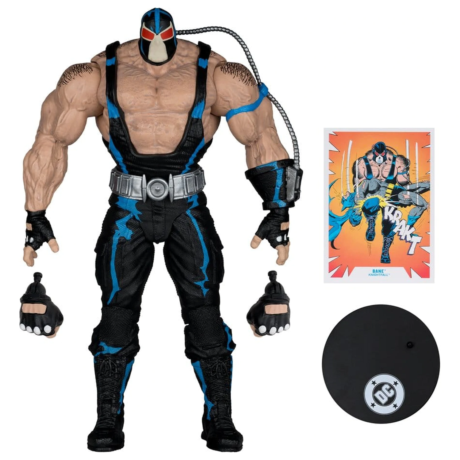 DC Multiverse Mega Figurina de actiune Bane (Knightfall) (Gold Label) 24 cm poza produsului