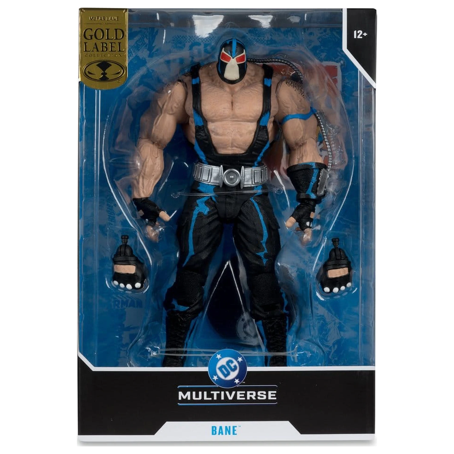 DC Multiverse Mega Figurina de actiune Bane (Knightfall) (Gold Label) 24 cm poza produsului