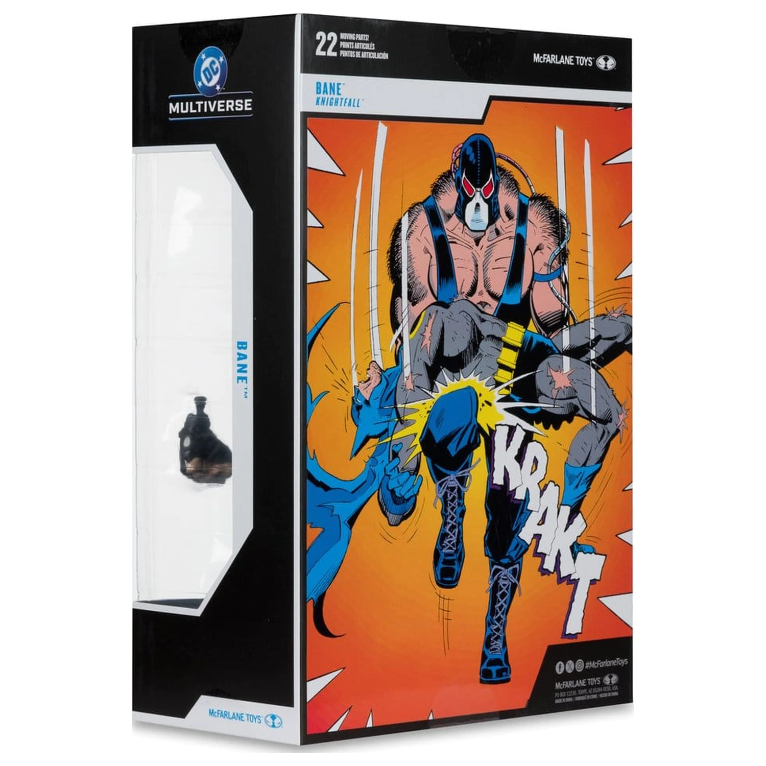 DC Multiverse Mega Figurina de actiune Bane (Knightfall) (Gold Label) 24 cm poza produsului