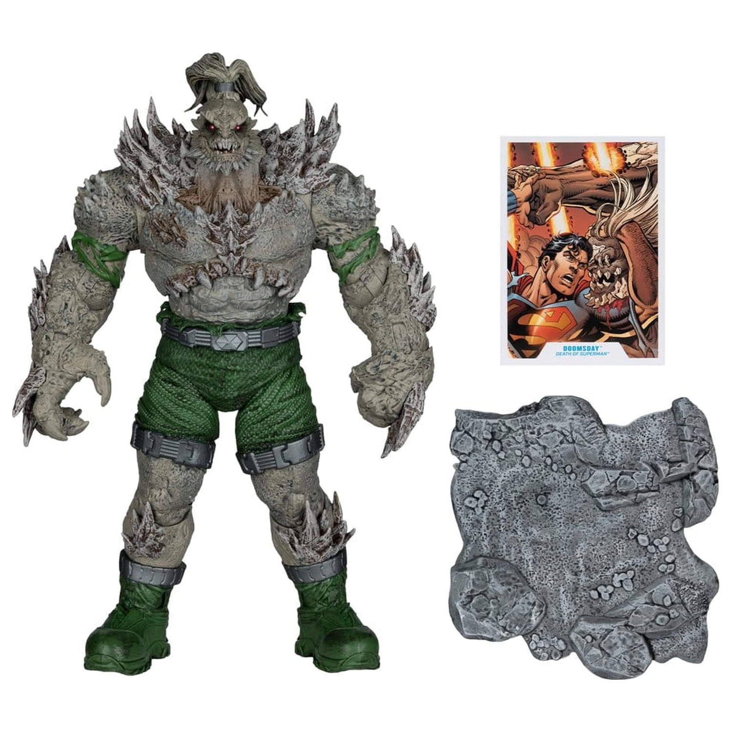 DC Multiverse Mega Figurina de actiune Doomsday (Death of Superman) (Gold Label) 24 cm poza produsului