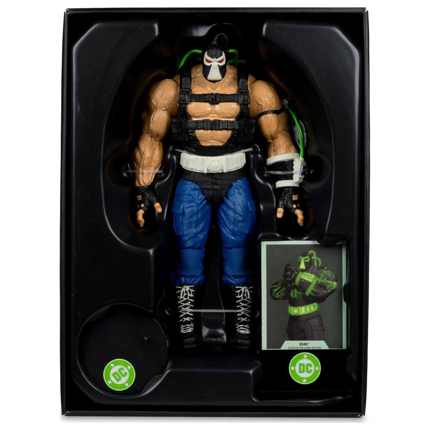 DC Multiverse Mega Figurina de actiune Bane (Glow in the Dark) (Gold Label) 25 cm poza produsului