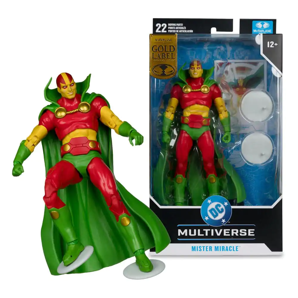 DC Multiverse Figurina de actiune Mister Miracle (New Gods) (Gold Label) 18 cm poza produsului