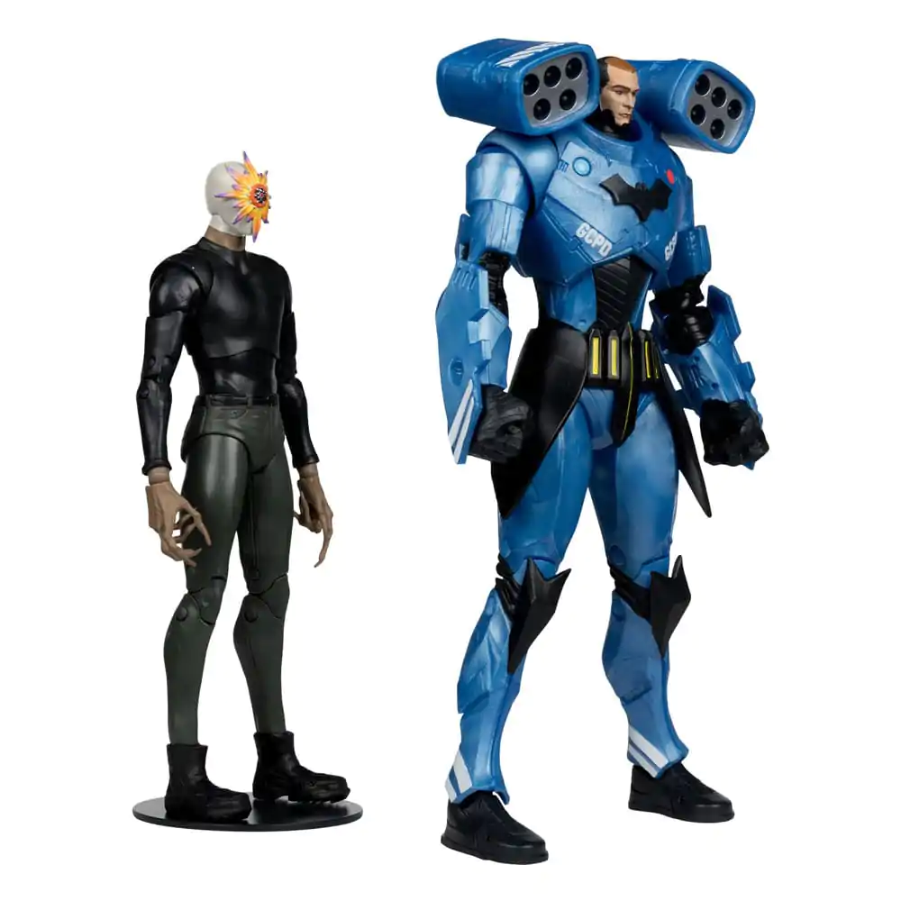 Set 2 figurine de acțiune DC Multiverse Rookie & Mr. Bloom (Batman: Endgame) (Gold Label) (SDCC) 18 cm poza produsului