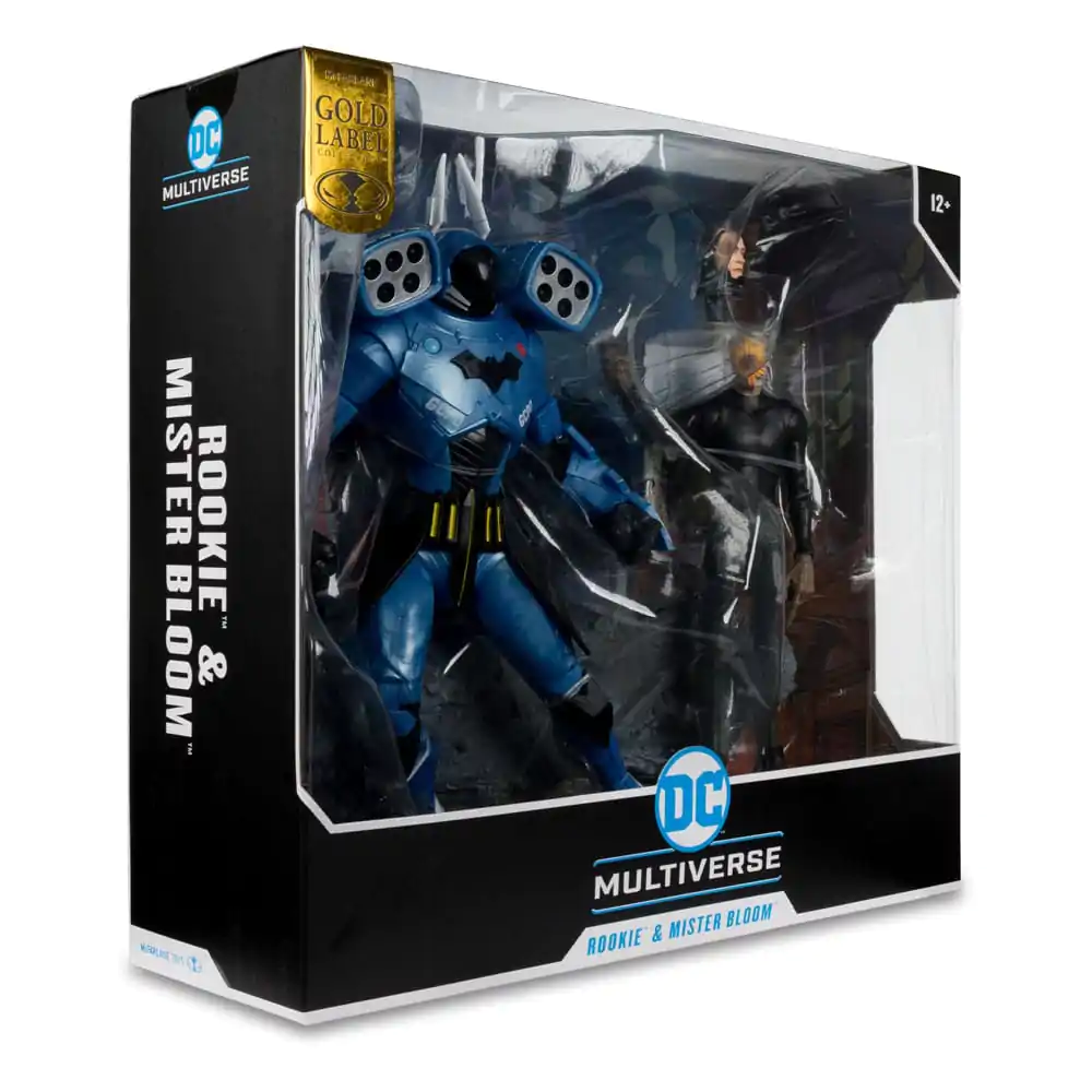 Set 2 figurine de acțiune DC Multiverse Rookie & Mr. Bloom (Batman: Endgame) (Gold Label) (SDCC) 18 cm poza produsului