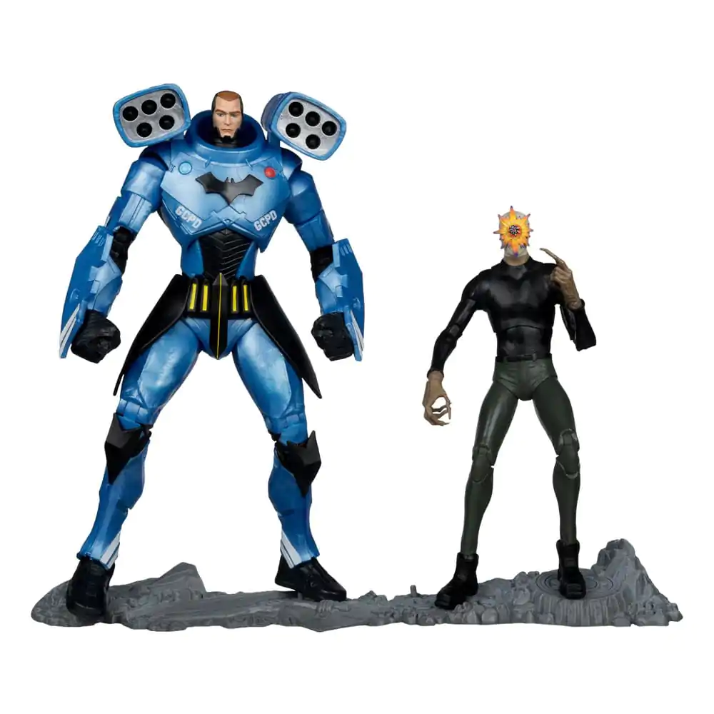 Set 2 figurine de acțiune DC Multiverse Rookie & Mr. Bloom (Batman: Endgame) (Gold Label) (SDCC) 18 cm poza produsului