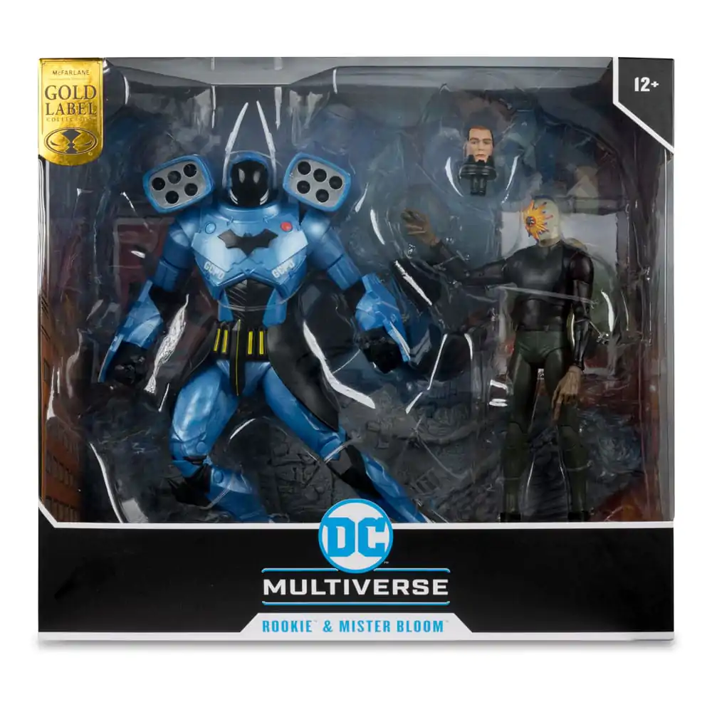 Set 2 figurine de acțiune DC Multiverse Rookie & Mr. Bloom (Batman: Endgame) (Gold Label) (SDCC) 18 cm poza produsului