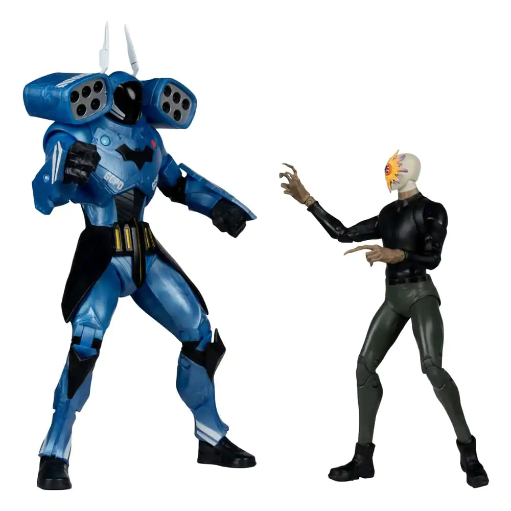 Set 2 figurine de acțiune DC Multiverse Rookie & Mr. Bloom (Batman: Endgame) (Gold Label) (SDCC) 18 cm poza produsului