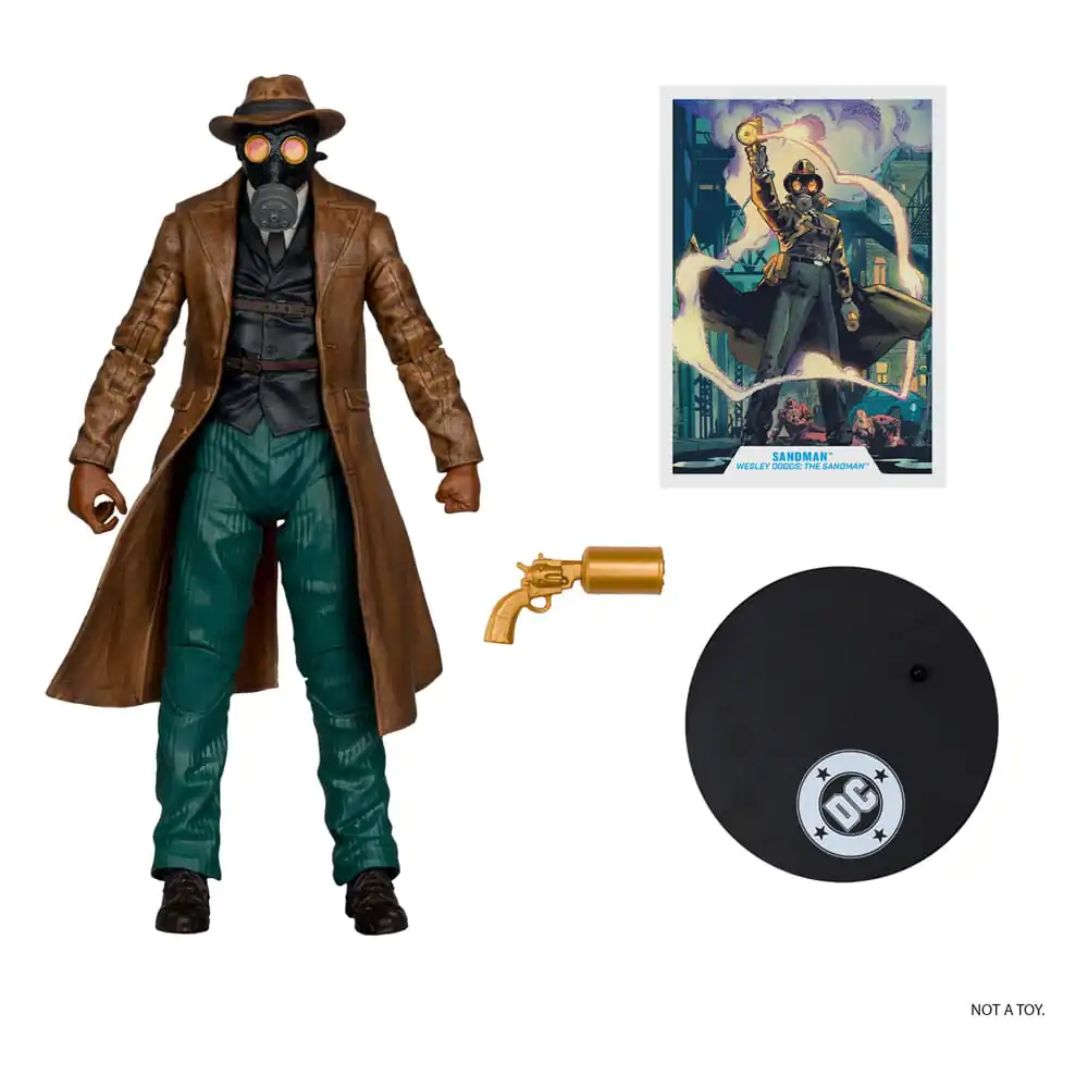 DC Multiverse Figurina de actiune Sandman (Wesley Dodds: The Sandman) (Gold Label) 18 cm poza produsului