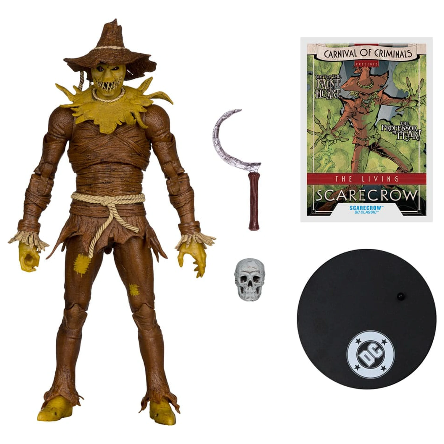 DC Multiverse Figurina de actiune Scarecrow (DC Classic) 19 cm poza produsului