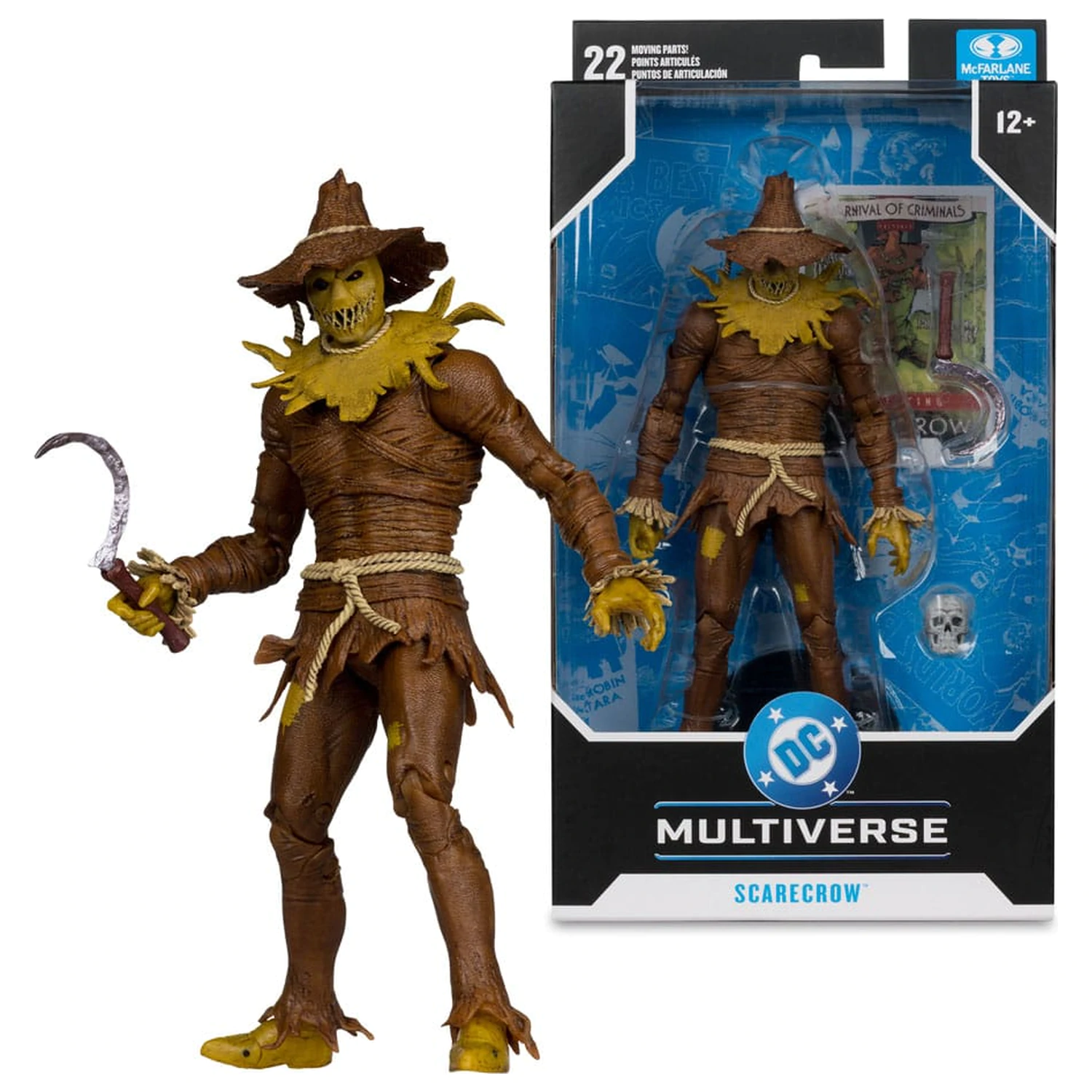 DC Multiverse Figurina de actiune Scarecrow (DC Classic) 19 cm poza produsului
