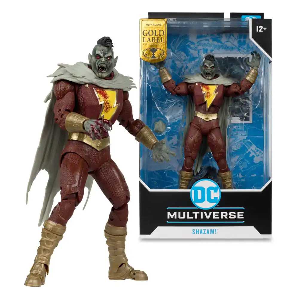 Figurină de acțiune DC Multiverse Shazam (DC vs Vampires) Gold Label 18 cm poza produsului