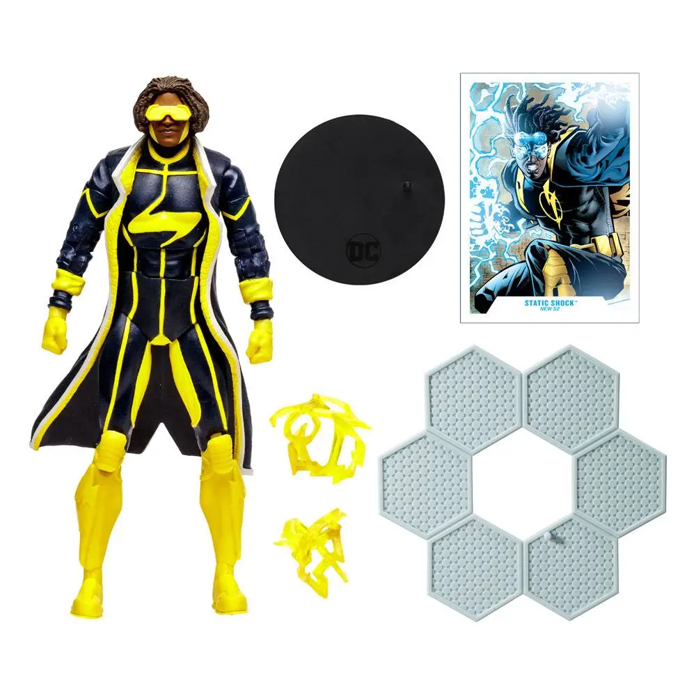 Figurină de acțiune DC Multiverse Static Shock (New 52) 18 cm poza produsului