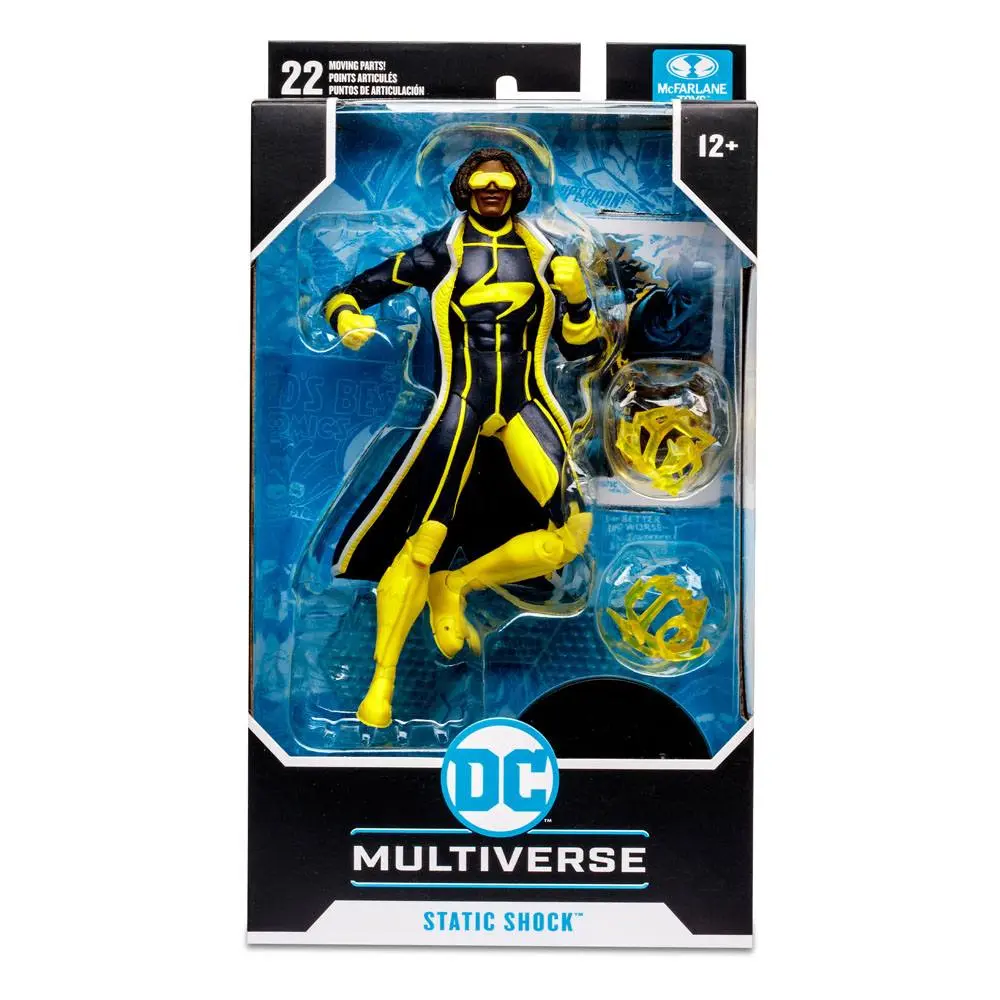 Figurină de acțiune DC Multiverse Static Shock (New 52) 18 cm poza produsului