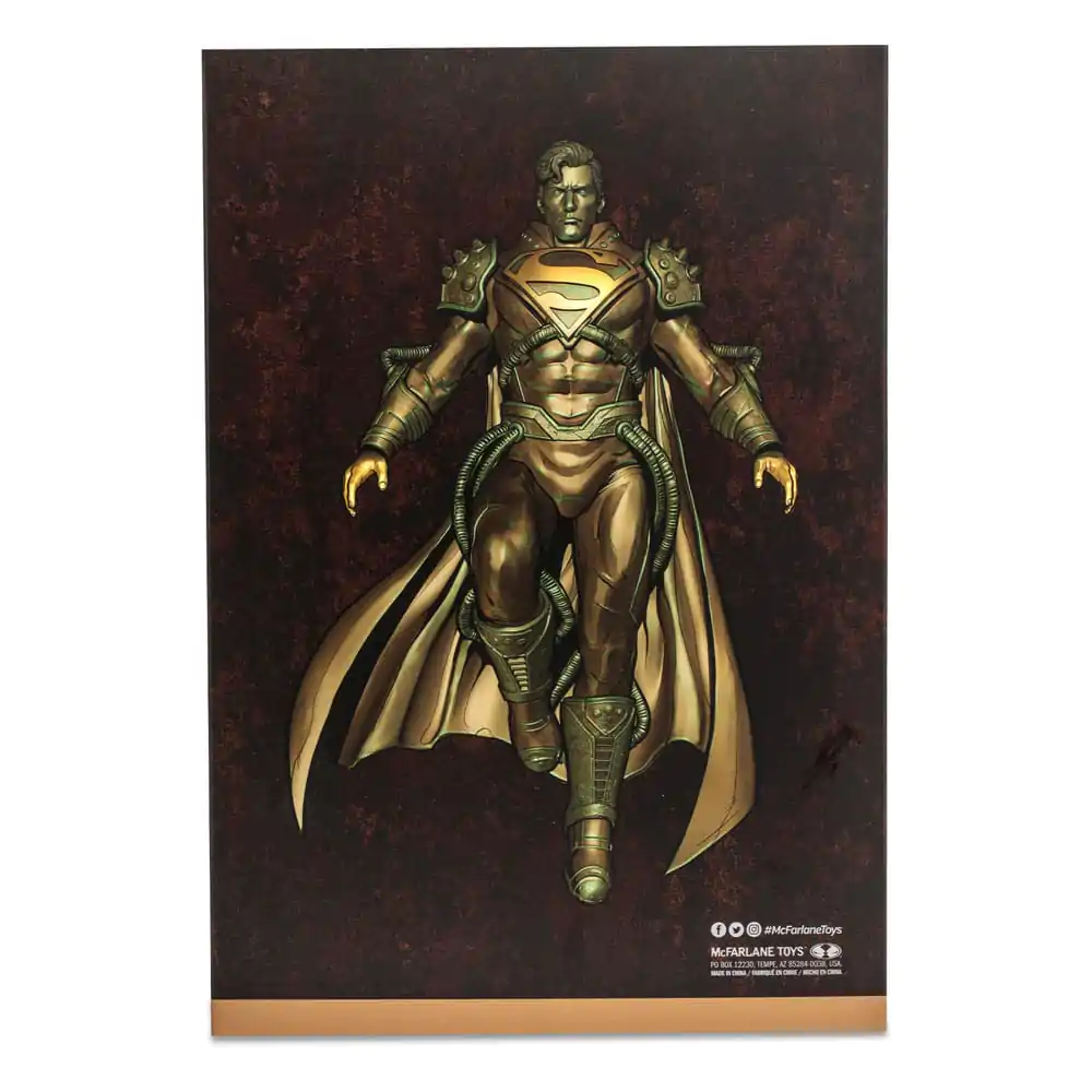 Figurină de acțiune DC Multiverse Superboy Prime (Patina) (Gold Label) 18 cm poza produsului