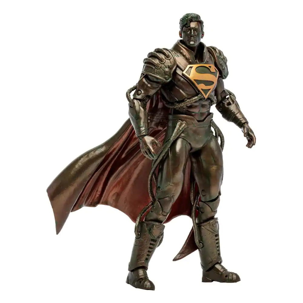 Figurină de acțiune DC Multiverse Superboy Prime (Patina) (Gold Label) 18 cm poza produsului