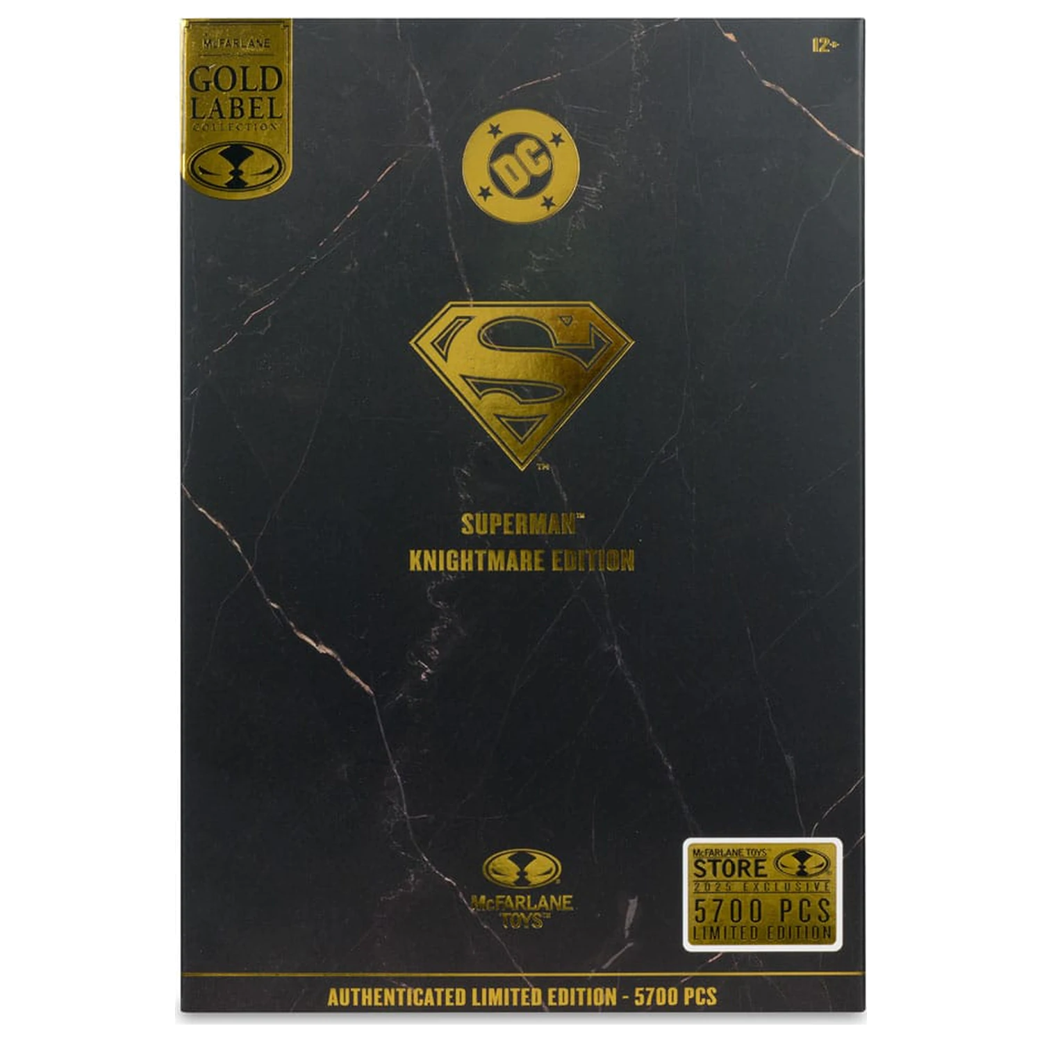 Figurina de actiune DC Multiverse Superman (Future State) (Knightmare) (Gold Label) 18 cm poza produsului