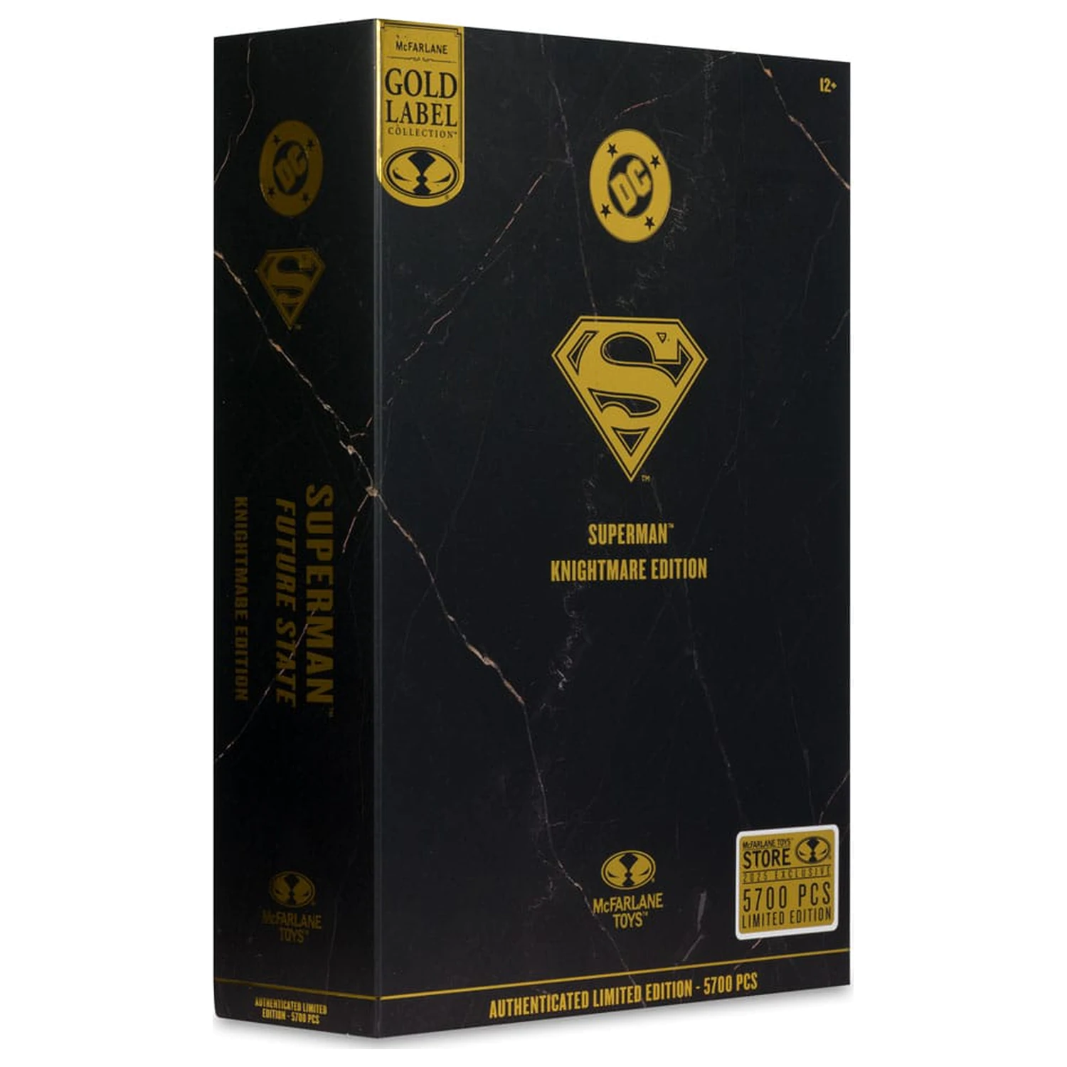 Figurina de actiune DC Multiverse Superman (Future State) (Knightmare) (Gold Label) 18 cm poza produsului