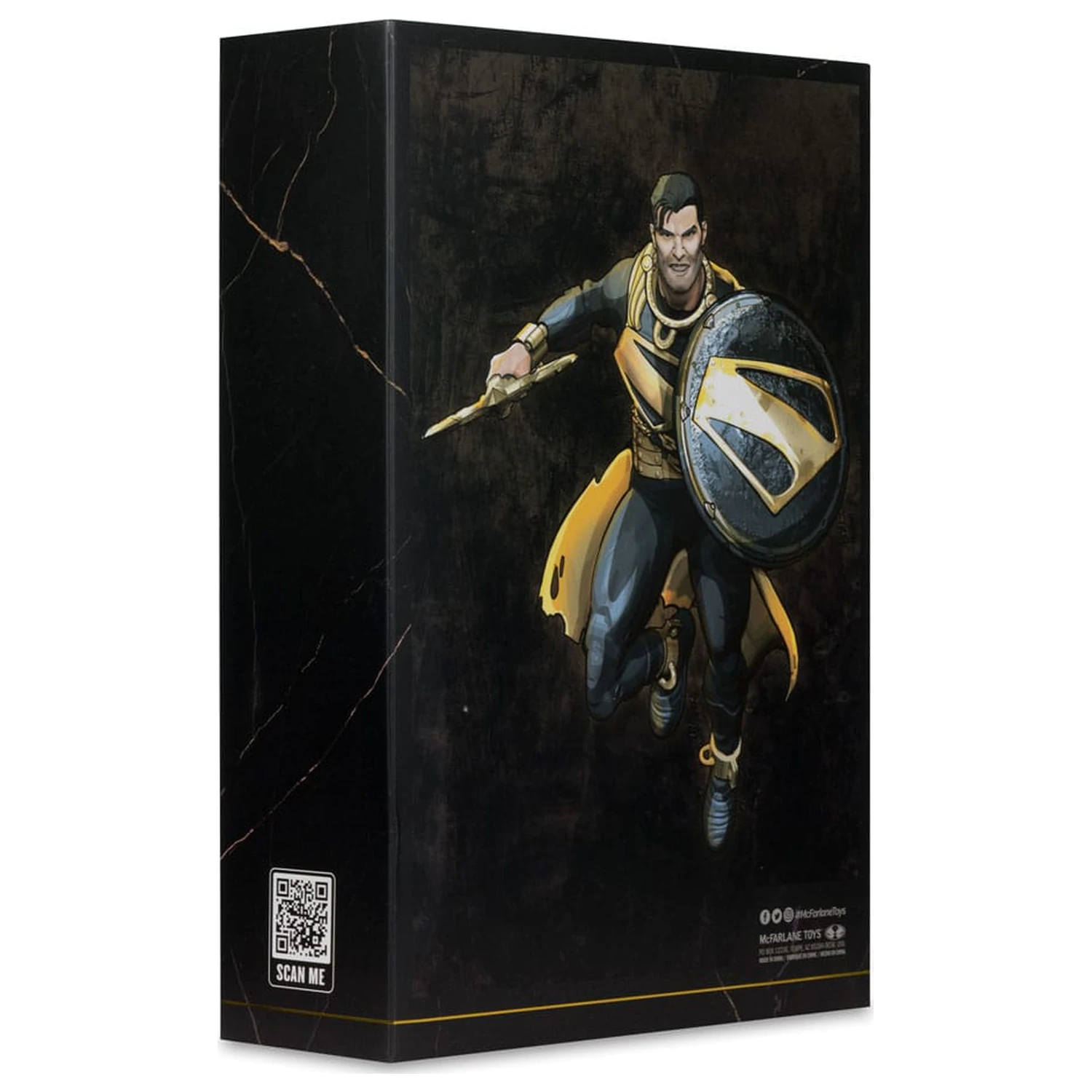 Figurina de actiune DC Multiverse Superman (Future State) (Knightmare) (Gold Label) 18 cm poza produsului