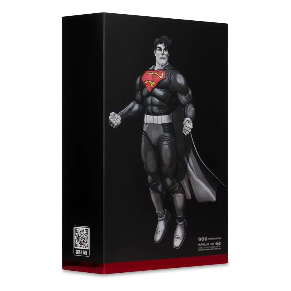 DC Multiverse Figurina de actiune Superman (The Dark Knight Returns) (Black & White Accent Edition) (Gold Label) 18 cm poza produsului