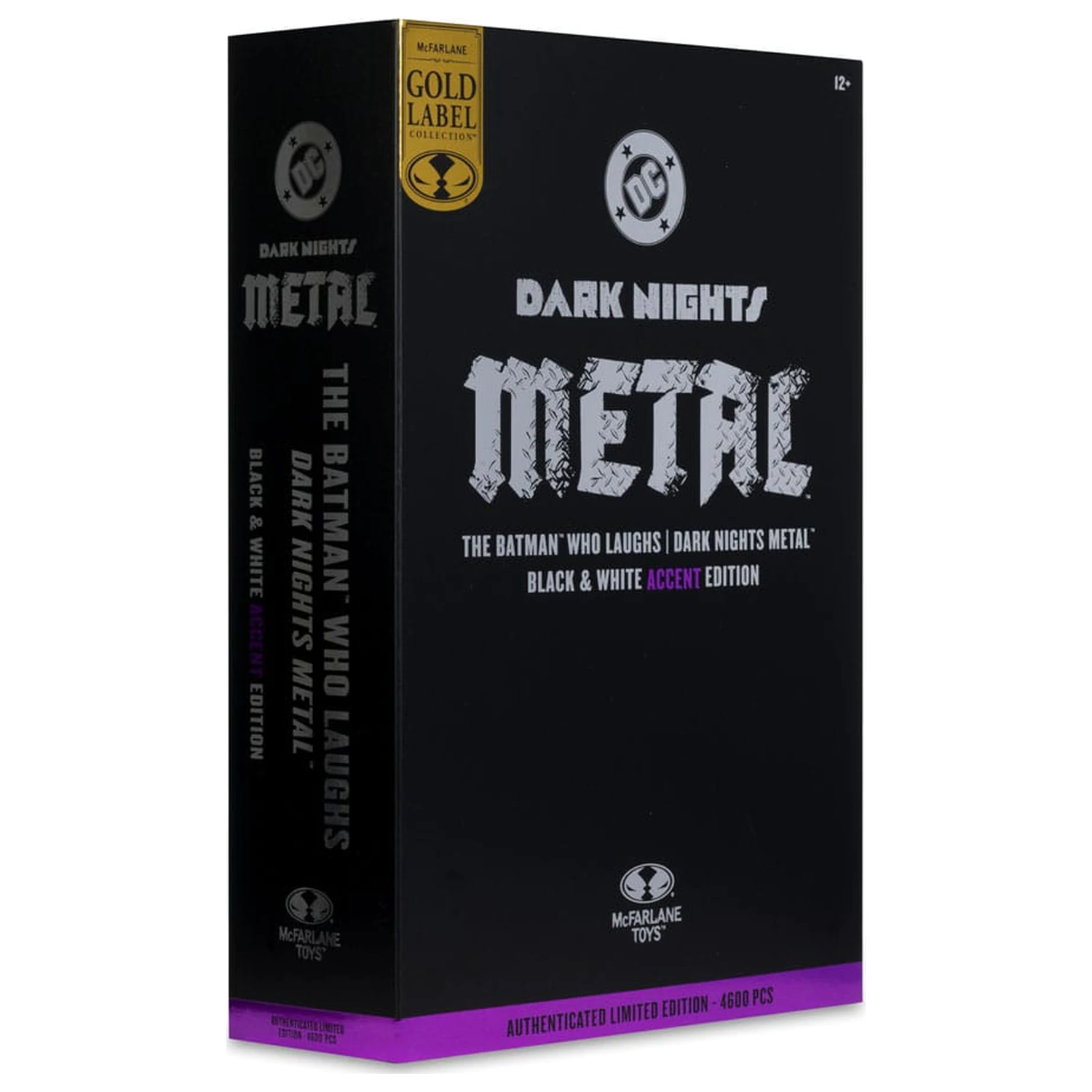 DC Multiverse Figurina de acțiune The Batman Who Laughs (B&W with accent) (Gold Label) 18 cm poza produsului