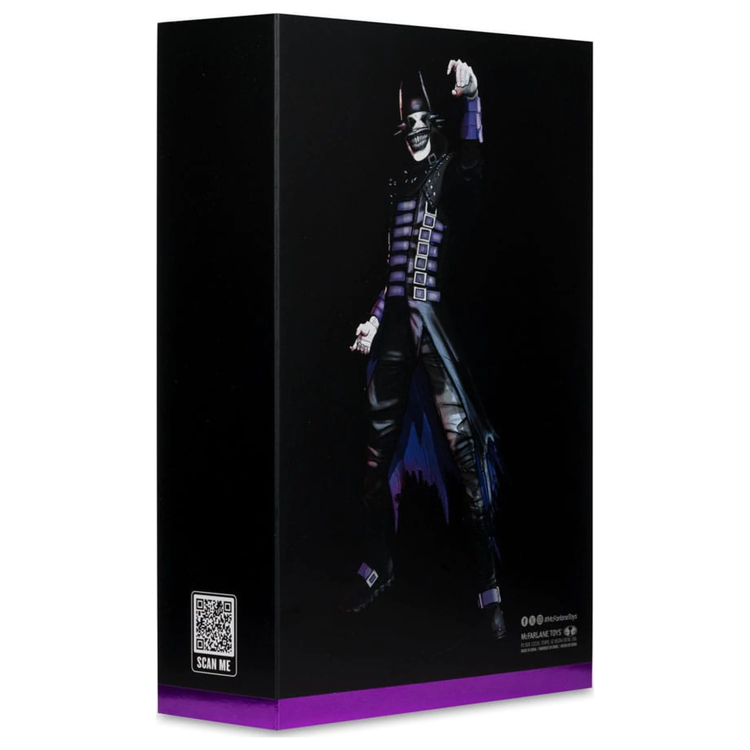 DC Multiverse Figurina de acțiune The Batman Who Laughs (B&W with accent) (Gold Label) 18 cm poza produsului