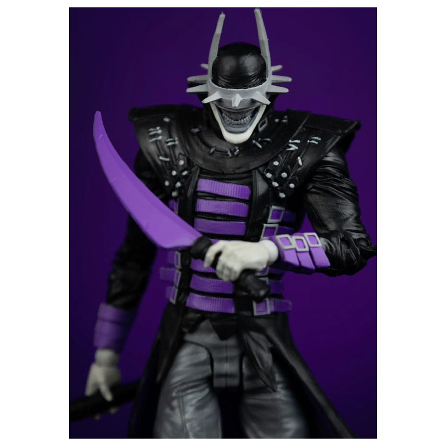 DC Multiverse Figurina de acțiune The Batman Who Laughs (B&W with accent) (Gold Label) 18 cm poza produsului