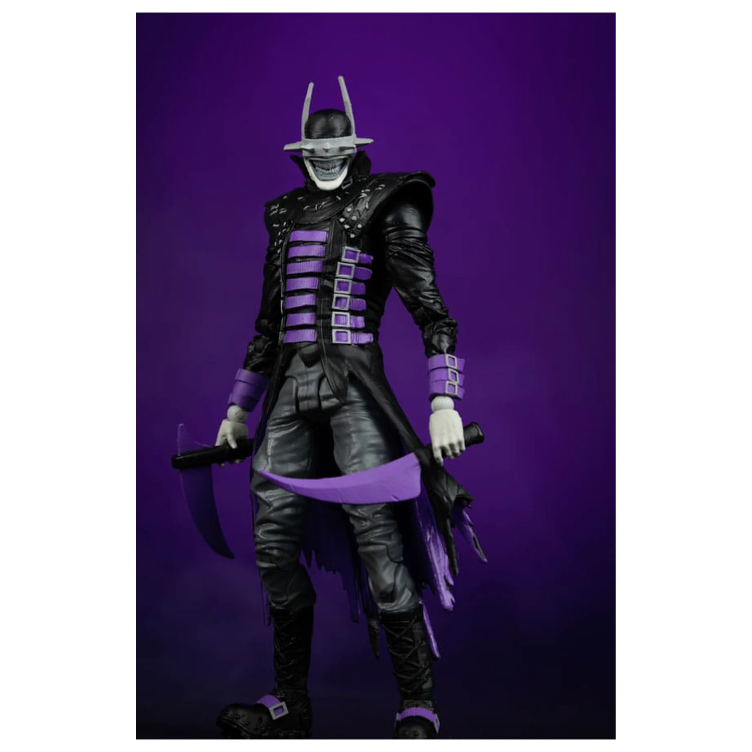 DC Multiverse Figurina de acțiune The Batman Who Laughs (B&W with accent) (Gold Label) 18 cm poza produsului