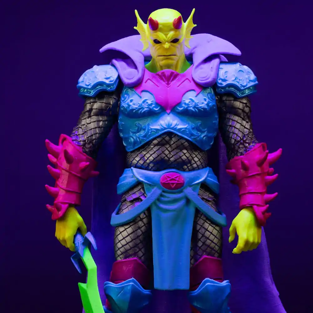 DC Multiverse Figurina de actiune The Demon (Demon Knights) Black Light Edition (Gold Label) 18 cm poza produsului