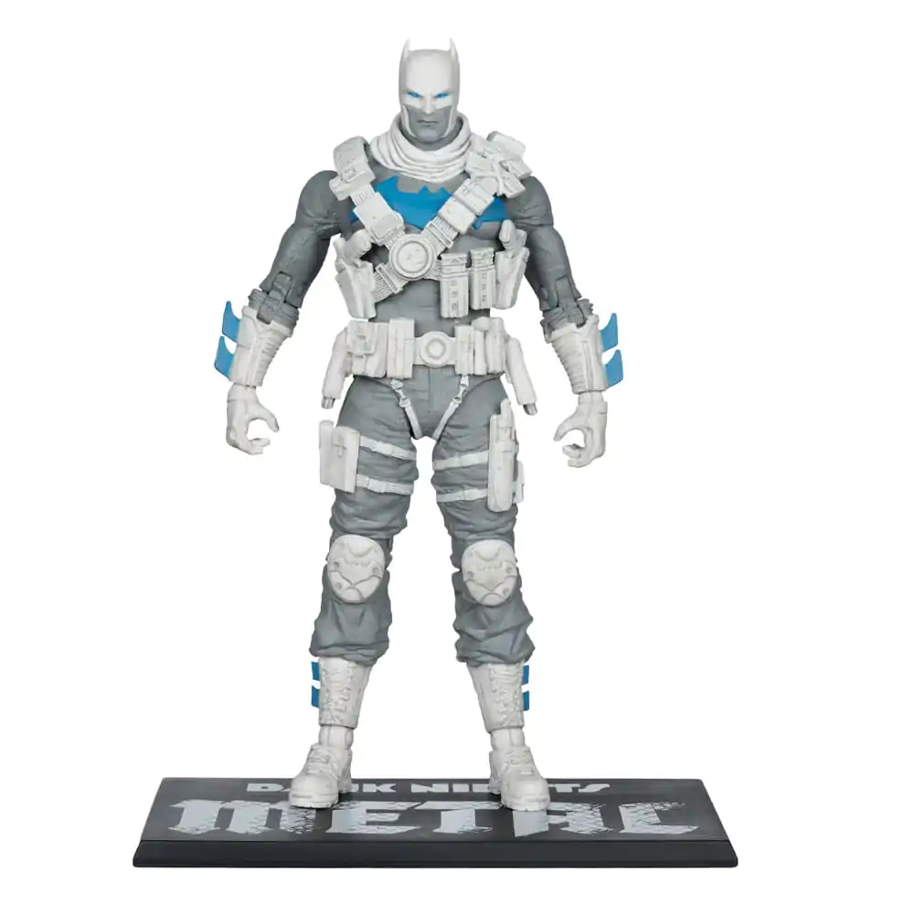 DC Multiverse figurina de actiune The Grim Knight (Dark Nights Metal) (Black & White Accent Edition) (Gold Label) 18 cm poza produsului