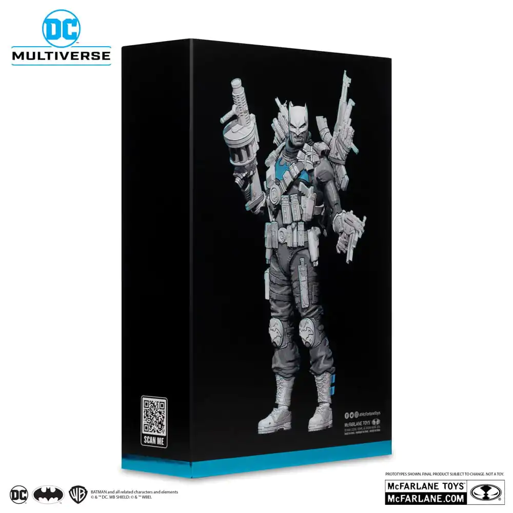 DC Multiverse figurina de actiune The Grim Knight (Dark Nights Metal) (Black & White Accent Edition) (Gold Label) 18 cm poza produsului