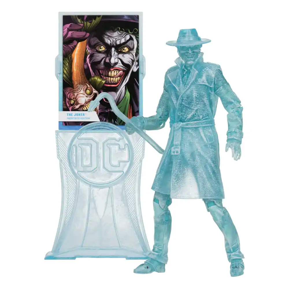 Figurină de acțiune DC Multiverse The Joker (Batman: Three Jokers) (Frostbite) (Gold Label) 18 cm poza produsului