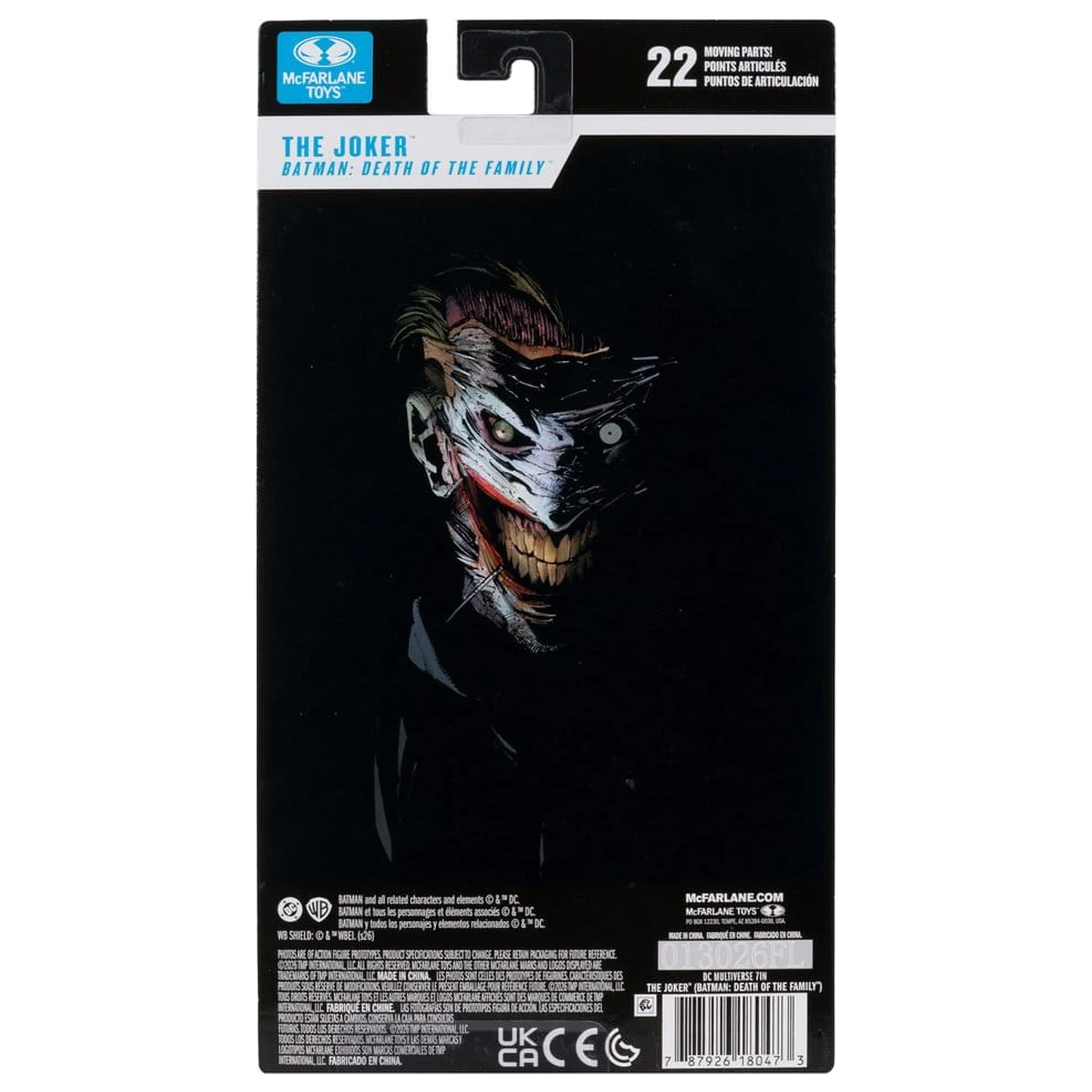 DC Multiverse Figurina de actiune The Joker (Death of the Family) 18 cm poza produsului