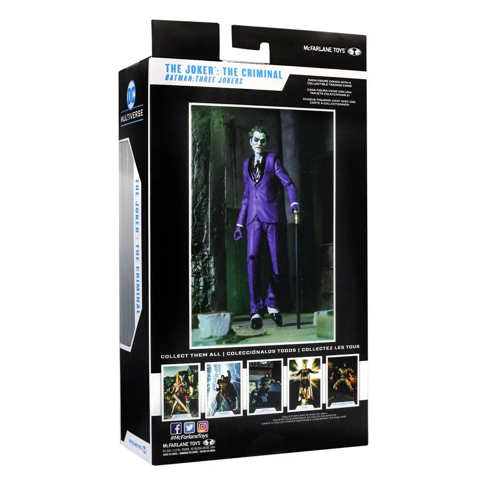 DC Multiverse Figurina de actiune The Joker: The Criminal (Batman: Three Jokers) 18 cm poza produsului