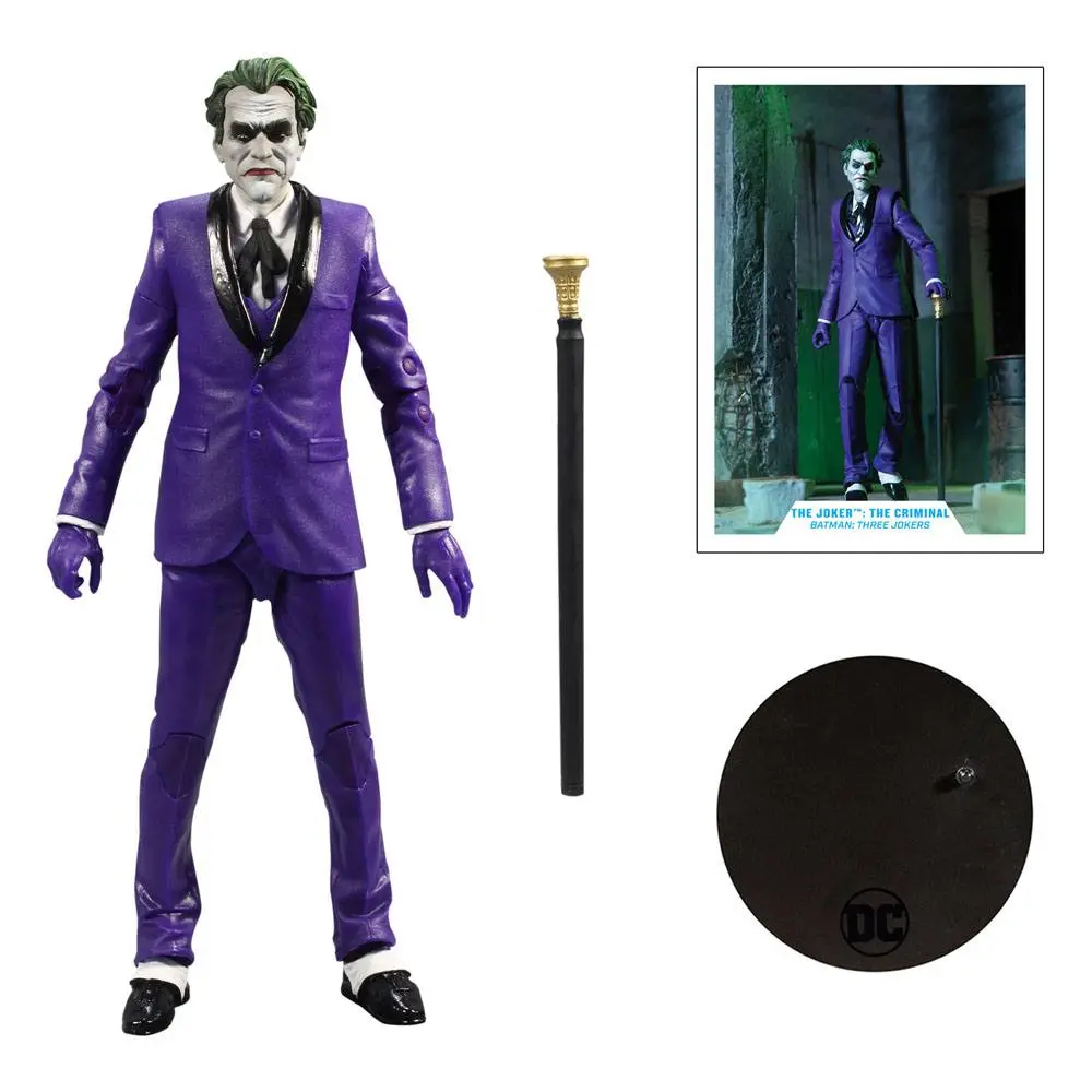 DC Multiverse Figurina de actiune The Joker: The Criminal (Batman: Three Jokers) 18 cm poza produsului