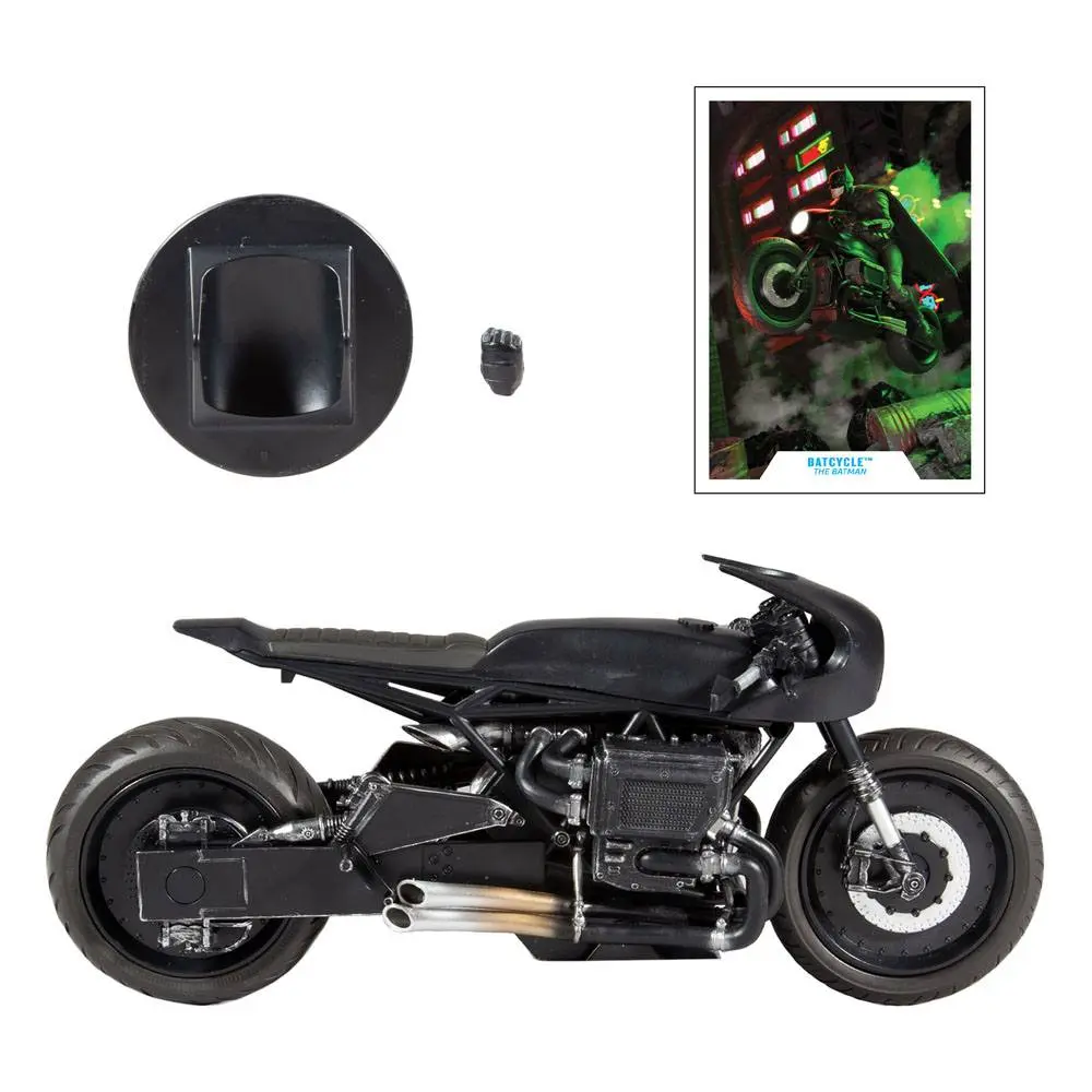 DC Multiverse Vehicles Batcycle The Batman (Movie) poza produsului