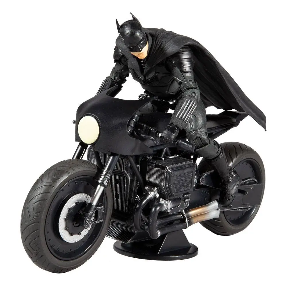 DC Multiverse Vehicles Batcycle The Batman (Movie) poza produsului