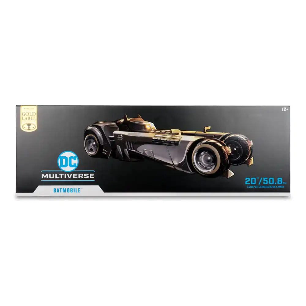 DC Multiverse Vehicul White Knight Batmobile (Gold Label) 18 cm poza produsului
