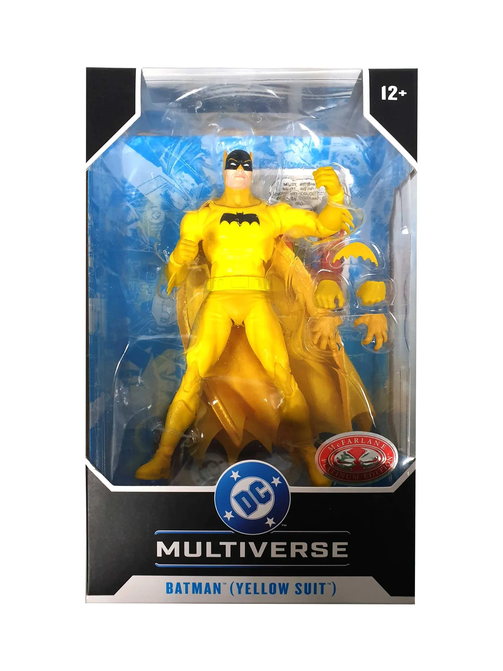 DC Multiverse Figurina de actiune Yellow Batman (Chase) 18 cm poza produsului