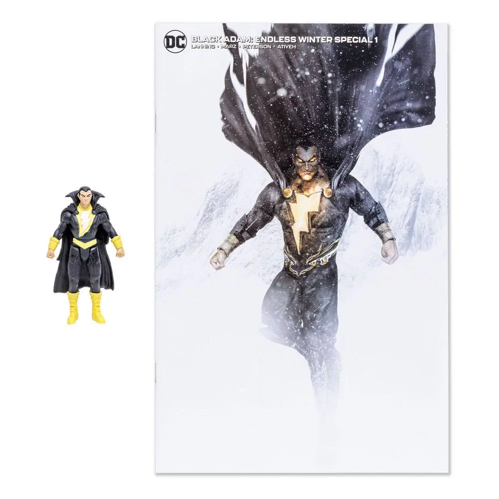 Figurină de acțiune DC Page Punchers Black Adam (Endless Winter) 8 cm poza produsului