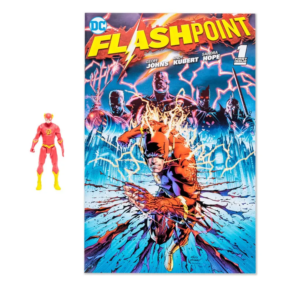 Figurină de acțiune DC Page Punchers The Flash (Flashpoint) 8 cm poza produsului