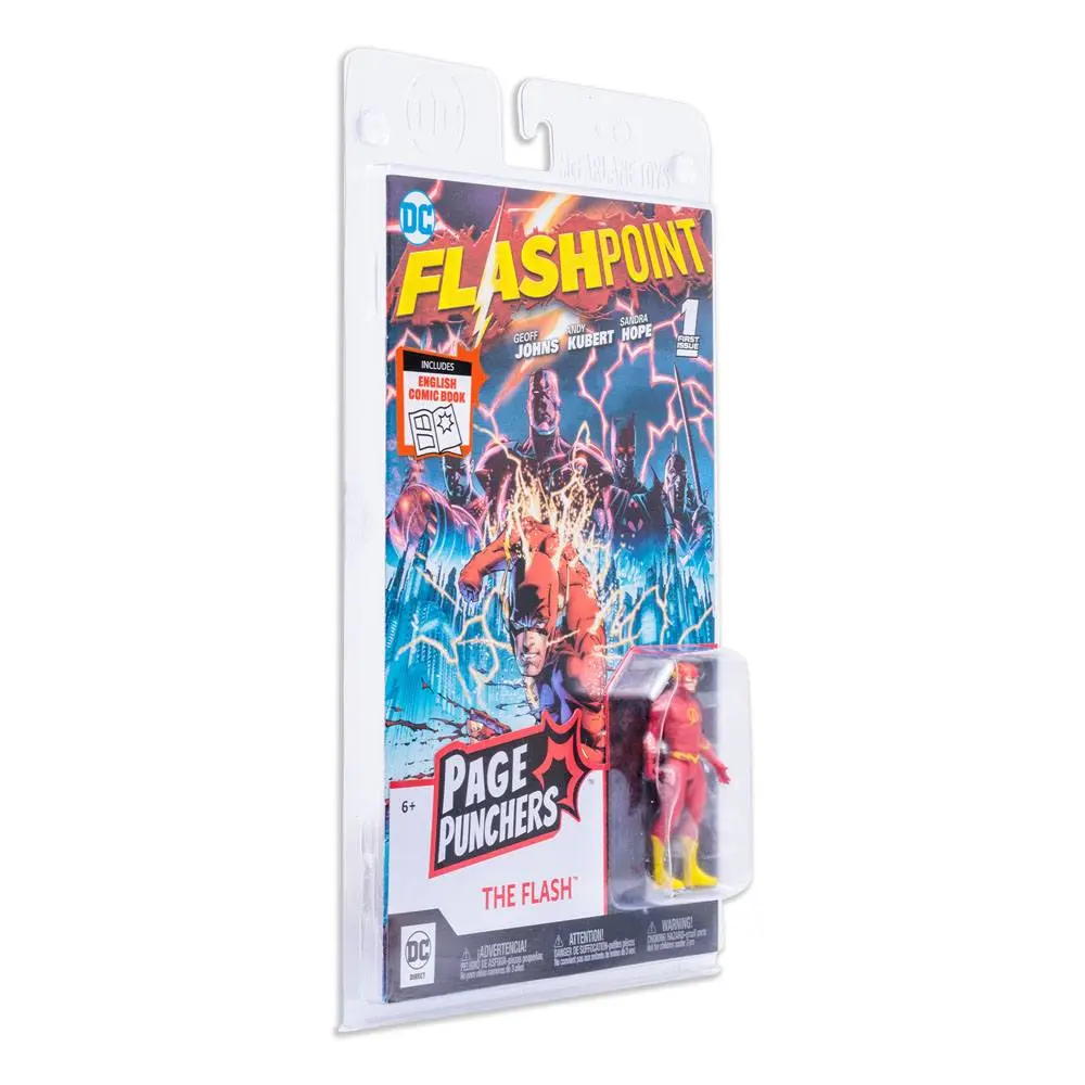 Figurină de acțiune DC Page Punchers The Flash (Flashpoint) 8 cm poza produsului