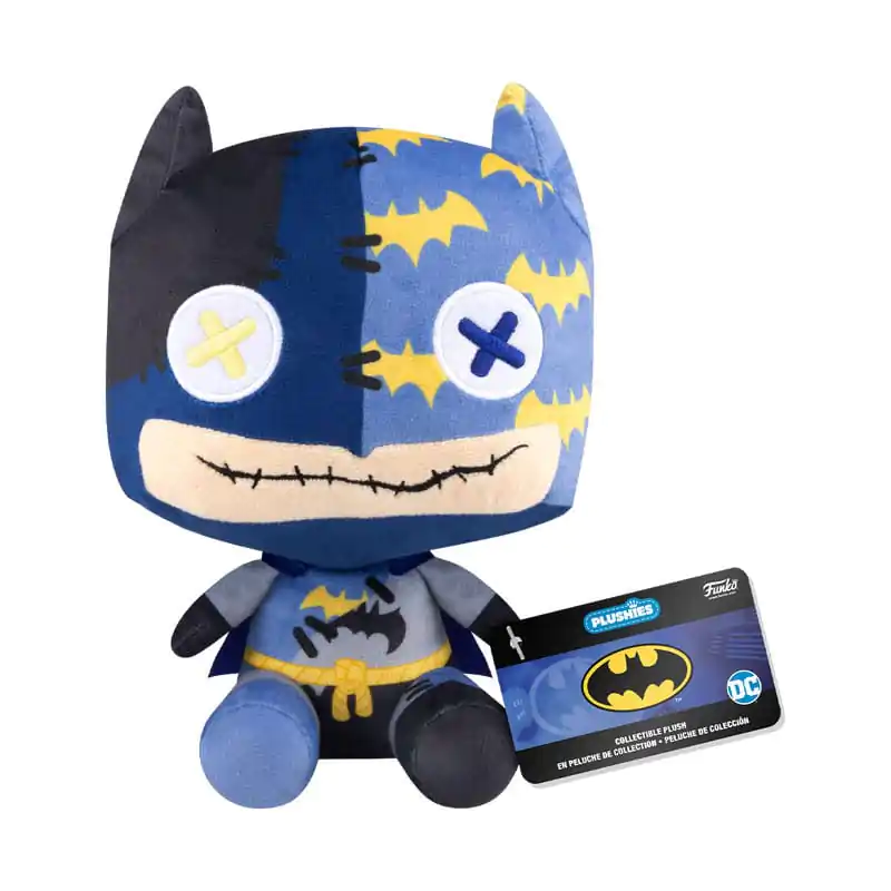 Figurină de pluș tip patchwork DC Batman 18 cm poza produsului