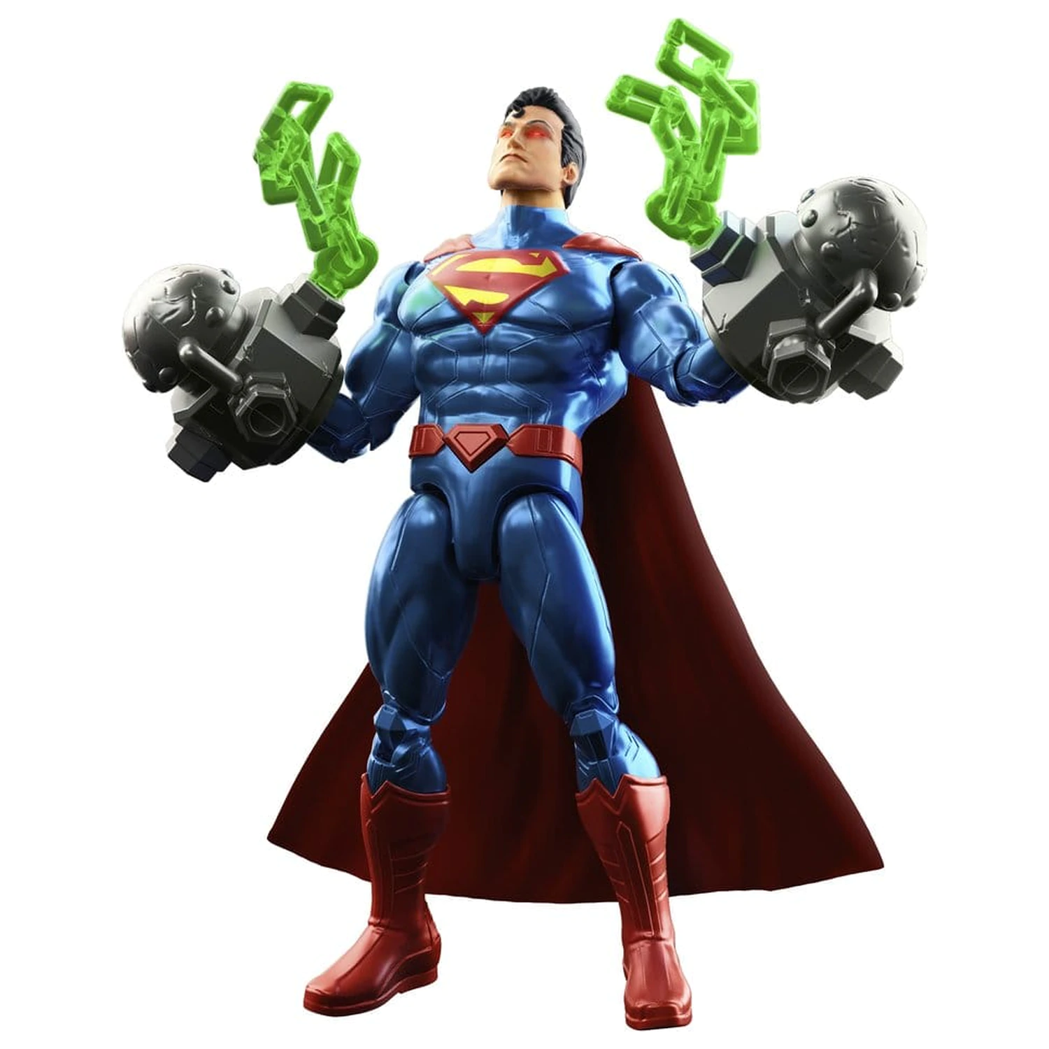 DC Premier Action Figure cu sunet si lumina Heat Vision Superman 16 cm poza produsului